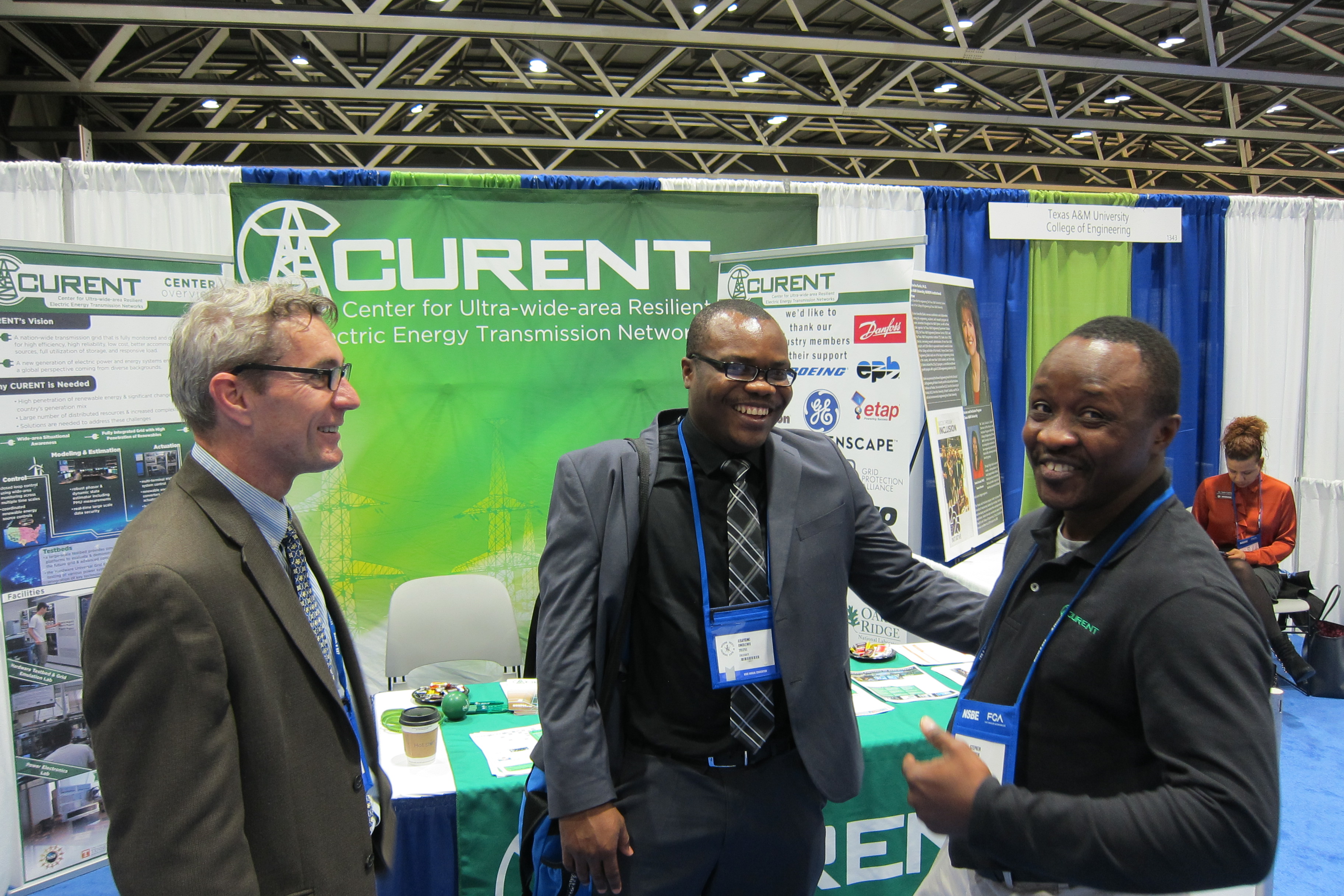 Dr. Tomsovic talking with NSBE Conference Attendees